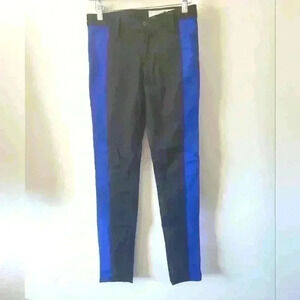 Rag and  bone black jeans with blue stripe. Size 27